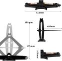 Podnośnik samochodowy Car Scissor Jack lewarek Podnośnik samochodowy Car Scissor Jack lewarek