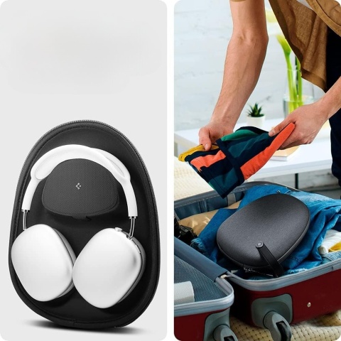 Spigen Klasden dla Airpods Max Etui pokrowiec Torba Charcoal Grey etui Spigen Klasden dla Airpods Max Etui pokrowiec Torba Charcoal Grey etui