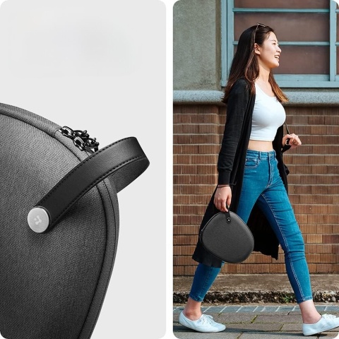 Spigen Klasden dla Airpods Max Etui pokrowiec Torba Charcoal Grey etui Spigen Klasden dla Airpods Max Etui pokrowiec Torba Charcoal Grey etui