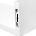 Półki wiszące ścienne 3 szt 30 45 60 cm Songmics Lws66W Drewno Biały Półki wiszące ścienne 3 szt 30 45 60 cm Songmics Lws66W Drewno Biały
