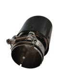 Końcówka wydechowa tłumika carbon wydechu nierdzewka rury wydechowej74-79 mm Końcówka wydechowa tłumika carbon wydechu nierdzewka rury wydechowej74-79 mm