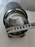 Końcówka wydechowa tłumika carbon wydechu nierdzewka rury wydechowej74-79 mm Końcówka wydechowa tłumika carbon wydechu nierdzewka rury wydechowej74-79 mm