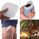 ŚWIECĄCE SZKALNKI KIELISZKI WINA SILIKONOWE KUBKI na piknik kemping grill napoje ŚWIECĄCE SZKALNKI KIELISZKI WINA SILIKONOWE KUBKI na piknik kemping grill napoje