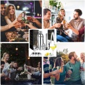 Zestaw barmański do koktajli drinków11 ELEMENTÓW drinki shaker nalewak sitko