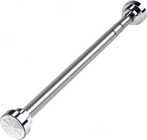 Drążek prysznicowy ze stali nierdzewnej rozporowy 100-170 cm do szafy Drążek prysznicowy ze stali nierdzewnej rozporowy 100-170 cm do szafy