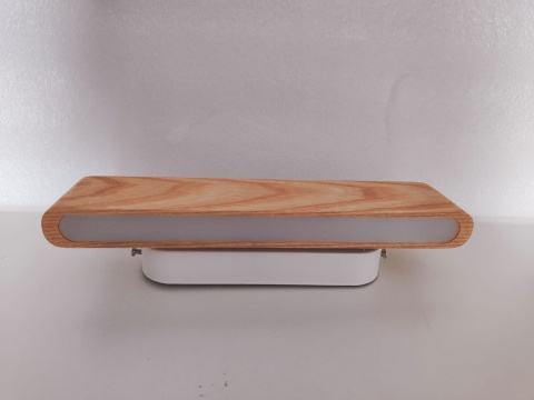 Drewniany kinkiet lampa nad obraz lustro schody ścienna ciepły biały LED Drewniany kinkiet lampa nad obraz lustro schody ścienna ciepły biały LED
