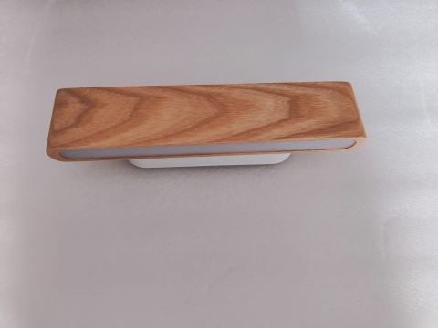 Drewniany kinkiet lampa nad obraz lustro schody ścienna ciepły biały LED Drewniany kinkiet lampa nad obraz lustro schody ścienna ciepły biały LED