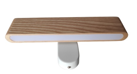 Drewniany kinkiet lampa nad obraz lustro schody ścienna ciepły biały LED Drewniany kinkiet lampa nad obraz lustro schody ścienna ciepły biały LED