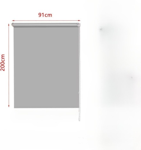 roleta okienna na okno ZACIEMNIAJĄCA 91X 200 CM SMONTER termiczna roleta okienna na okno ZACIEMNIAJĄCA 91X 200 CM SMONTER termiczna