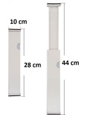 przegroda szuflad 3 sztuki organizer regulowana 28-44 cm wysoka 10 cm