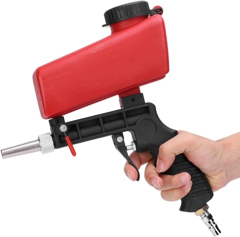 Pistolet do piaskowania Piaskarka pneumatyczna maszyna do piaskowania przemysłowa regulowana przenośna ręczna Pistolet do piaskowania Piaskarka pneumatyczna maszyna do piaskowania przemysłowa regulowana przenośna ręczna