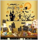 Naklejki ścienne meble 90x60 cm Halloween 36 szt czarownica dynia Naklejki ścienne meble 90x60 cm Halloween 36 szt czarownica dynia