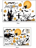 Naklejki ścienne meble 90x60 cm Halloween 36 szt czarownica dynia Naklejki ścienne meble 90x60 cm Halloween 36 szt czarownica dynia