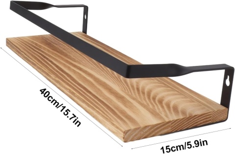 półki pływające z balustradą stojak ścienny półka drewniana z ogranicznikiem półki pływające z balustradą stojak ścienny półka drewniana z ogranicznikiem