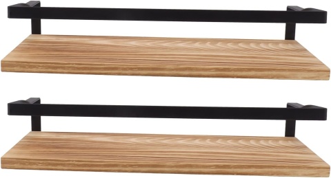 półki pływające z balustradą stojak ścienny półka drewniana z ogranicznikiem półki pływające z balustradą stojak ścienny półka drewniana z ogranicznikiem