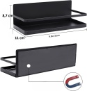 2x PÓŁKA NA PRZYPRAWY Magnetyczna organizer na lodówkę mocny magnes 2x PÓŁKA NA PRZYPRAWY Magnetyczna organizer na lodówkę mocny magnes