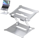 Podstawka pod laptopa REGULOWANA STOJAK STOLIK 11 17 CALI WIELOKĄTOWA ALUMINIUM