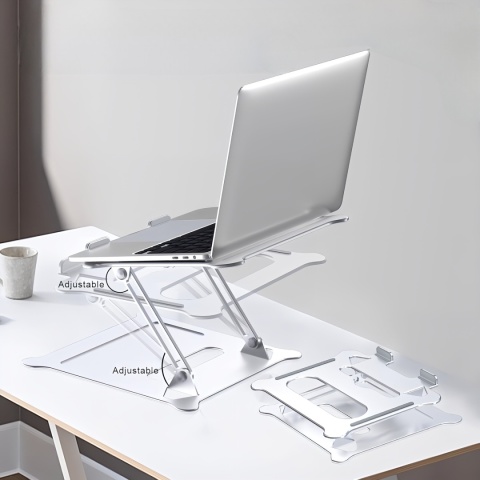 Podstawka pod laptopa REGULOWANA STOJAK STOLIK 11 17 CALI WIELOKĄTOWA ALUMINIUM Podstawka pod laptopa REGULOWANA STOJAK STOLIK 11 17 CALI WIELOKĄTOWA ALUMINIUM