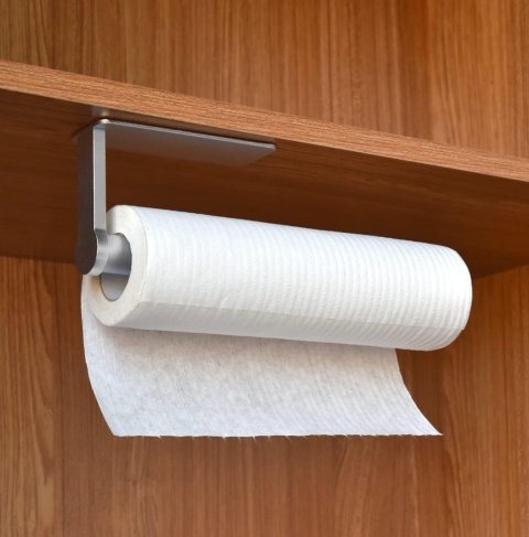 uchwyt na rolkę kuchenną wieszak na papier ręcznik holder bezinwazyjny uchwyt na rolkę kuchenną wieszak na papier ręcznik holder bezinwazyjny
