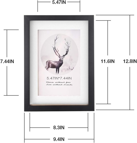 drewniana ramka 3 szt wisząca stojąca na zdjęcia obrazki czarna 33x 23,5 cm drewniana ramka 3 szt wisząca stojąca na zdjęcia obrazki czarna 33x 23,5 cm
