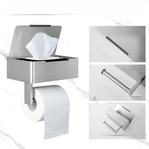 uchwyt wieszak na papier toaletowy półka pojemnik schowek do wc łazienki uchwyt wieszak na papier toaletowy półka pojemnik schowek do wc łazienki
