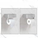 uchwyt wieszak na papier toaletowy półka pojemnik schowek do wc łazienki