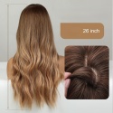 długie włosy śliczna peruka HAIRCUBE z czepkiem 66 cm blond jasny brąz długie włosy śliczna peruka HAIRCUBE z czepkiem 66 cm blond jasny brąz