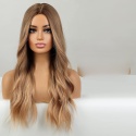 długie włosy śliczna peruka HAIRCUBE z czepkiem 66 cm blond jasny brąz długie włosy śliczna peruka HAIRCUBE z czepkiem 66 cm blond jasny brąz