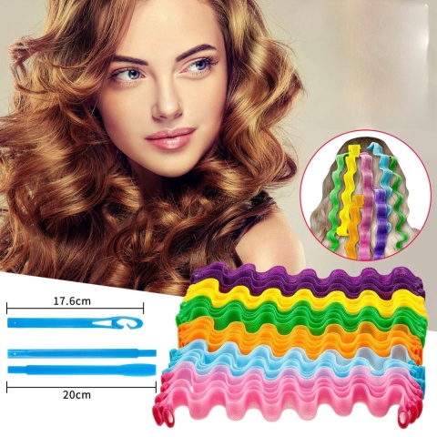 magiczne wałki do włosów spiralne 30 szt loki lokówka do stylizacji magiczne wałki do włosów spiralne 30 szt loki lokówka do stylizacji