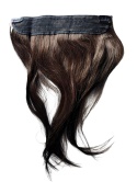 Przedłużki z włosów naturalnych Silk-co 40 cm jednoczęściowe clip