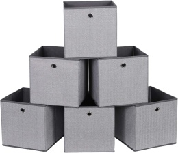 Songmics Pudełka do przechowywania kufer kosz ORGANIZER DO CUBE ZABAWKI UBRANIA