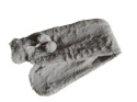 Termofor gumowy podłużny 72x12cm pluszowy ogrzewacz na wodę 2l