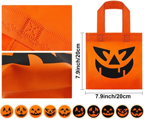torba torebka na słodycze upominki zakupy prezent Halloween 29 szt torba torebka na słodycze upominki zakupy prezent Halloween 29 szt