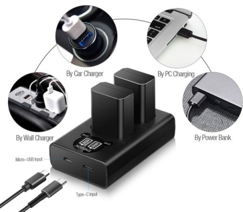 BATERIA AKUMULATOR NP-FW50 do SONY ładowarka dual BATERIA AKUMULATOR NP-FW50 do SONY ładowarka dual