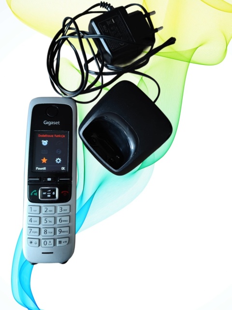 Gigaset C430HX słuchawka DECT z identyfikacją numeru czarno-srebrna Gigaset C430HX słuchawka DECT z identyfikacją numeru czarno-srebrna
