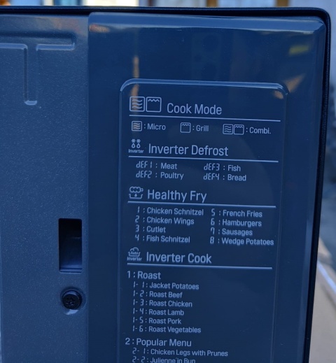 KUCHENKA MIKROFALOWA LG MH7265DPS GRILL 32 Litry