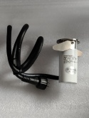 Lampa do zabudowy okrągła 1 biała dioda LED IP67 stal