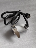 Lampa do zabudowy okrągła 1 biała dioda LED IP67 stal