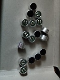 Mikrofon uniwersalny 9,7x6,7mm lutowany 17 szt KPCM-G97H67-41DB-1165