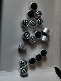 Mikrofon uniwersalny 9,7x6,7mm lutowany 17 szt KPCM-G97H67-41DB-1165