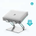 PODSTAWKA STOLIK POD LAPTOPA SOLIDNY SKŁADANY ALUMINIOWY uchwyt 10-17 cali