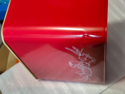 Pojemnik do przechowywania deska duży chlebak XXL METALOWY na blat Pojemnik do przechowywania deska duży chlebak XXL METALOWY na blat