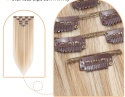 NATURALNE LUDZKIE WŁOSY BLOND PASEMKA PRZEDŁUŻKI CLIP IN NATURALNE LUDZKIE WŁOSY BLOND PASEMKA PRZEDŁUŻKI CLIP IN