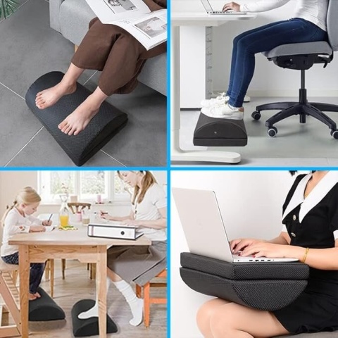 Ergonomiczny podnóżek do biurka wsparcie nóg stóp Ergonomiczny podnóżek do biurka wsparcie nóg stóp
