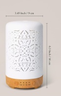 ceramiczny dyfuzor zapachów lampka kolorowe światło Earnest Living