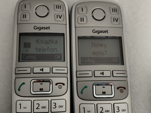2x Słuchawka dodatkowa Gigaset E500H telefon dla seniora PL 2x Słuchawka dodatkowa Gigaset E500H telefon dla seniora PL