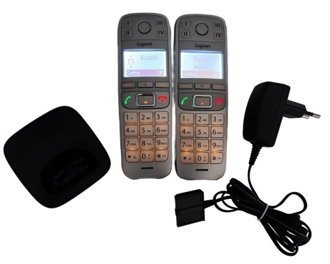 2x Słuchawka dodatkowa Gigaset E500H telefon dla seniora PL 2x Słuchawka dodatkowa Gigaset E500H telefon dla seniora PL
