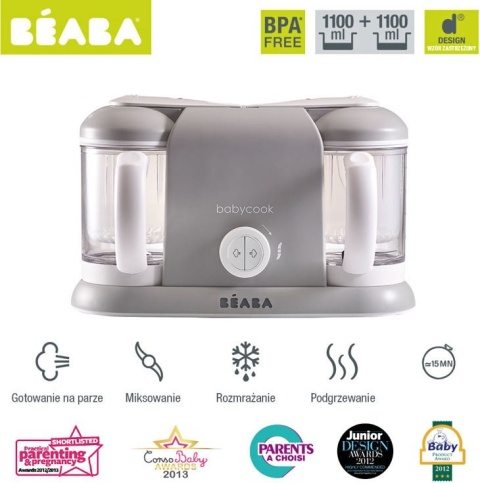 Urządzenie wielofunkcyjne Beaba Babycook Plus robot kuchenny Urządzenie wielofunkcyjne Beaba Babycook Plus robot kuchenny