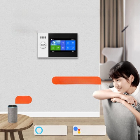 Alarm Bezprzewodowy Domowy WiFi GSM Czujnik Ruchu Alarm Bezprzewodowy Domowy WiFi GSM Czujnik Ruchu