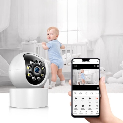 Alarm Bezprzewodowy Domowy WiFi GSM Czujnik Ruchu Alarm Bezprzewodowy Domowy WiFi GSM Czujnik Ruchu